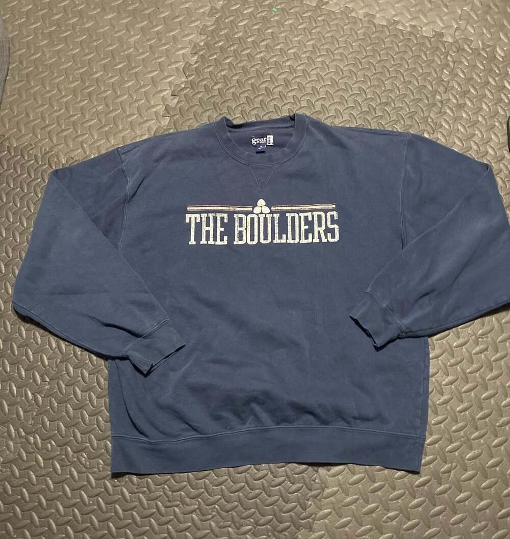 Gear For Sports The Boulders Sweatshirt XL Blue Cotton